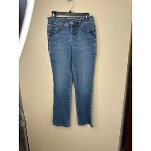 Gloria Vanderbilt Women's All Around Slimming Jeans size 4 straight‎ leg